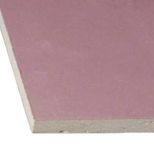 Fire Resistant Gyproc Plasterboard 2400mm x 1200mm x 12.5mm Pink