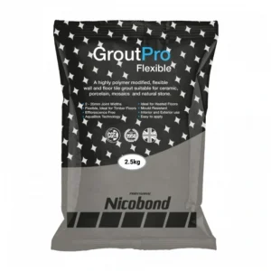 Nicobond Tile Groutpro Flexible 2.5kg Slate Grey
