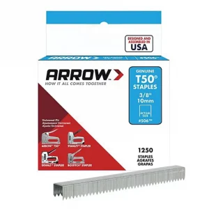 Arrow T50 Staples - 10mm (Box of 1250)