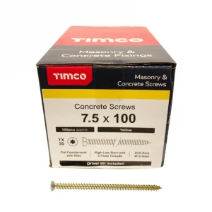 Timco Multi Fix Concrete Screw - 7.5 x 100