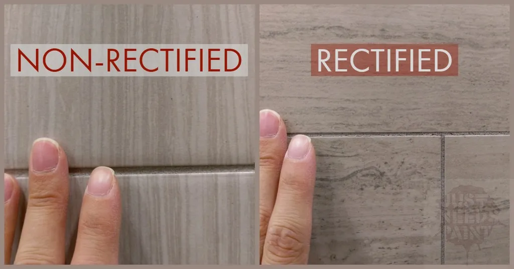 rectified tile versus non-rectified